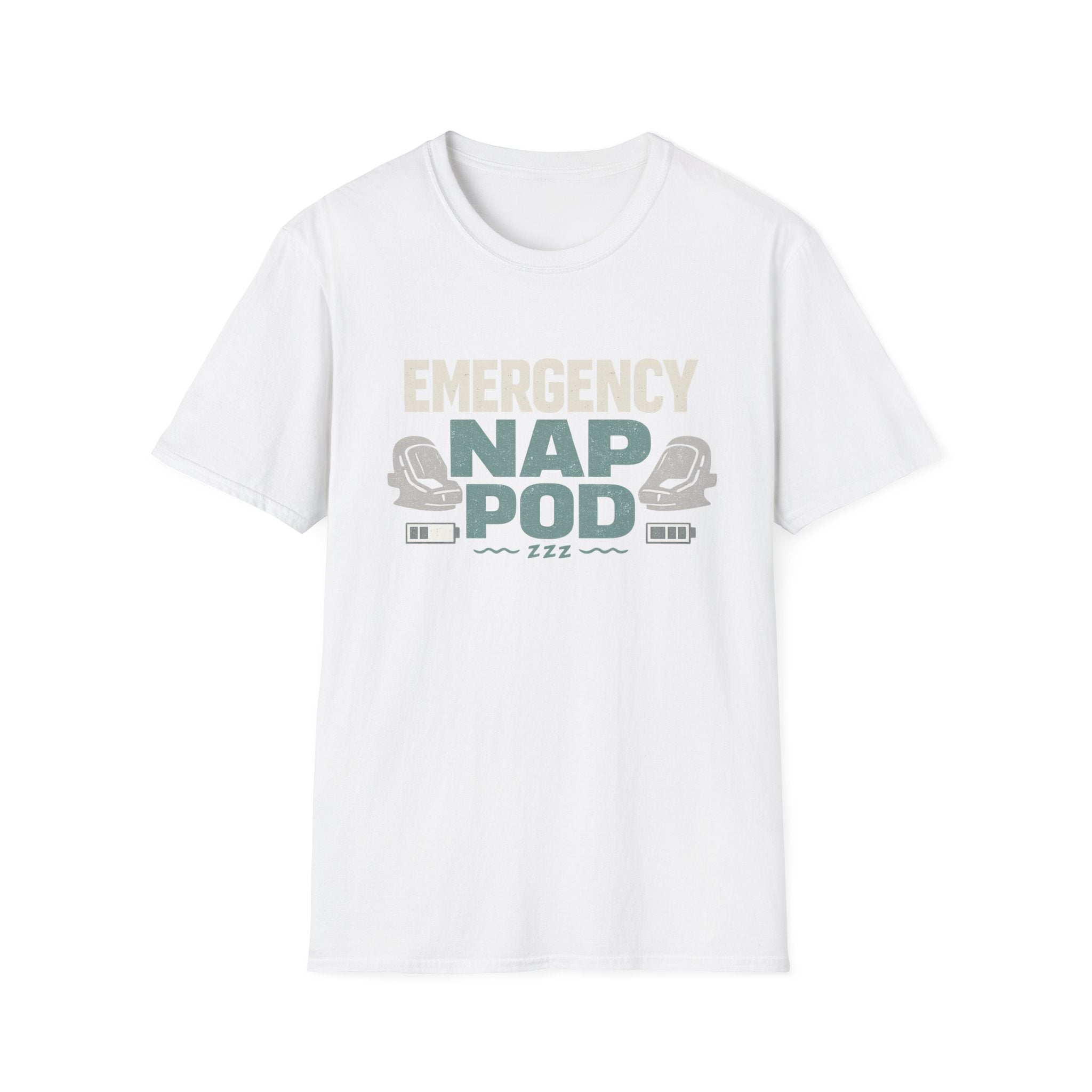 Emergency Nap Pod Funny Sci-Fi T-Shirt