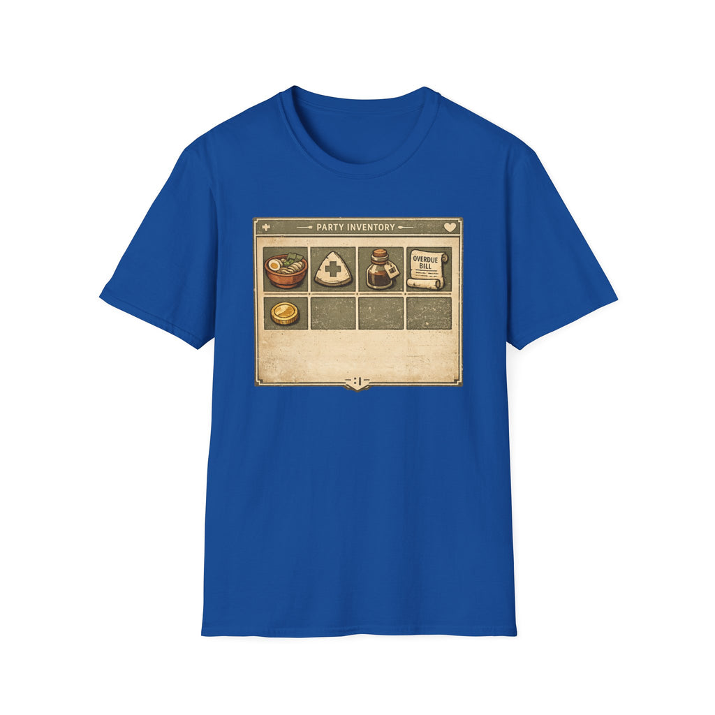 RPG Inventory Screen T‑Shirt