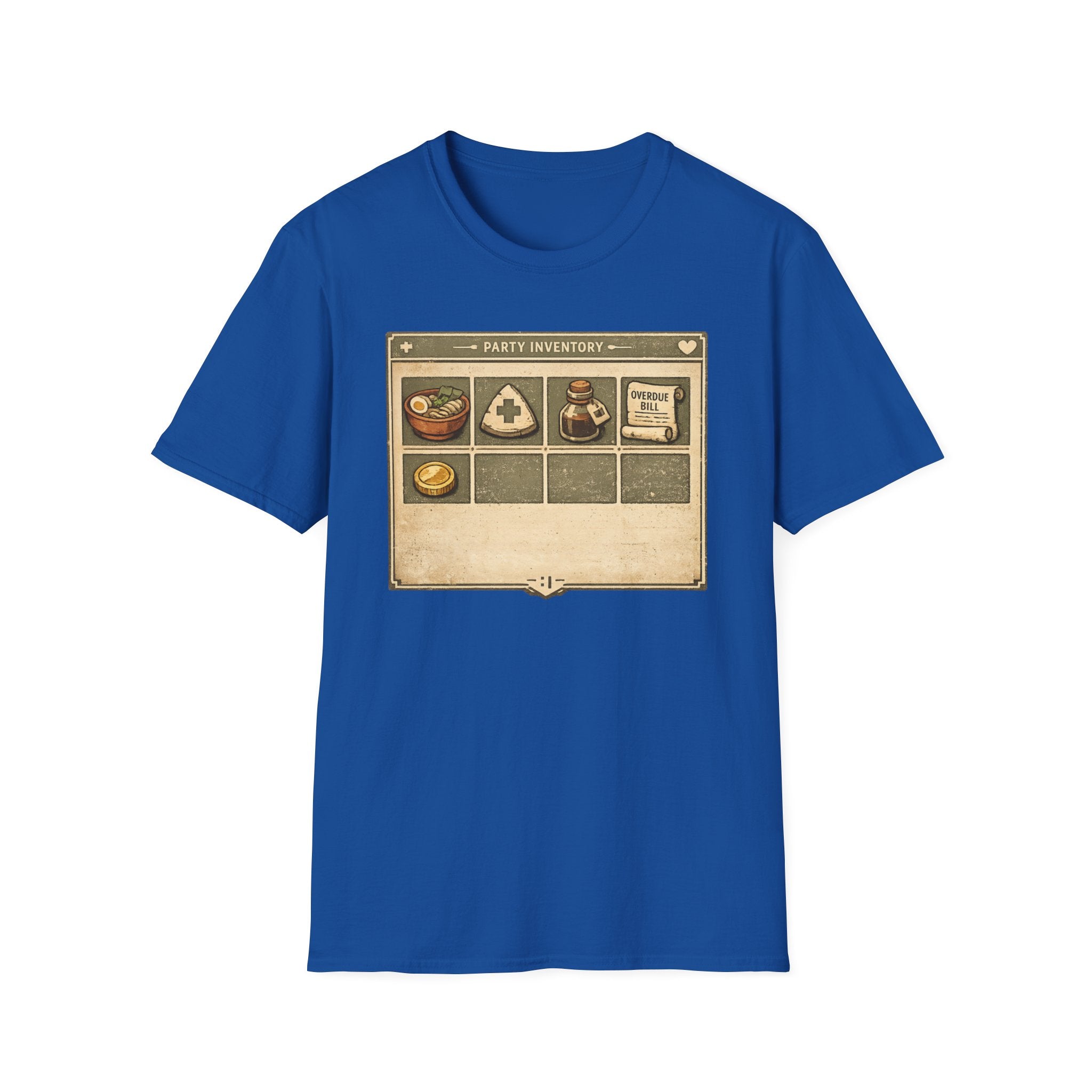 RPG Inventory Screen T‑Shirt