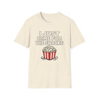 Retro Pixel "I Just Came For The Snacks" Popcorn T-Shirt