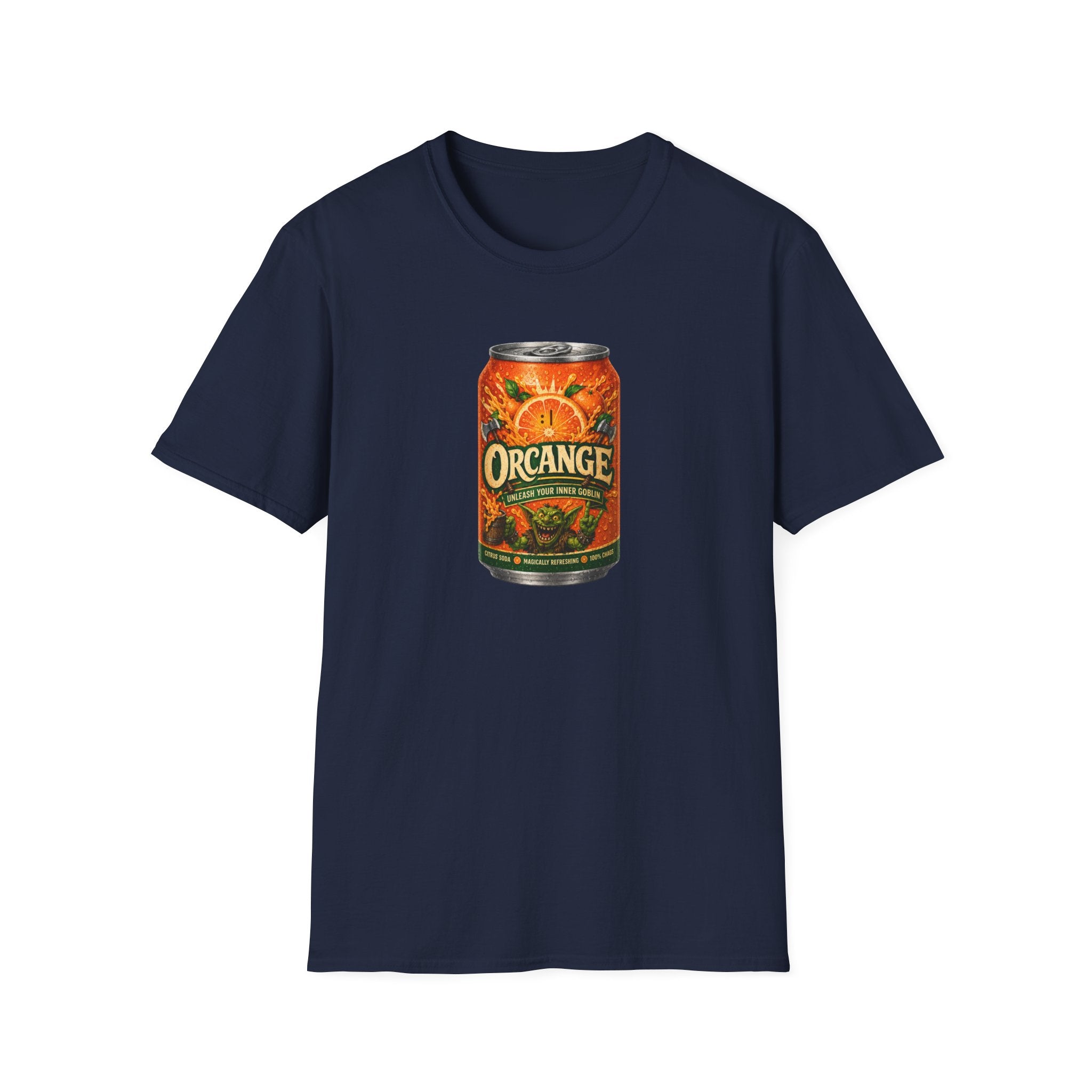 Orcange Orange Soda Can Graphic T‑Shirt