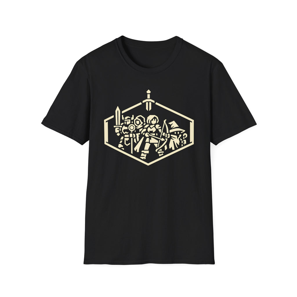 RPG Party T‑Shirt - Retro Dungeon Adventurers Graphic Tee