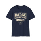 Badge Collectors Union T-Shirt - Vintage Convention Badge Collector Tee