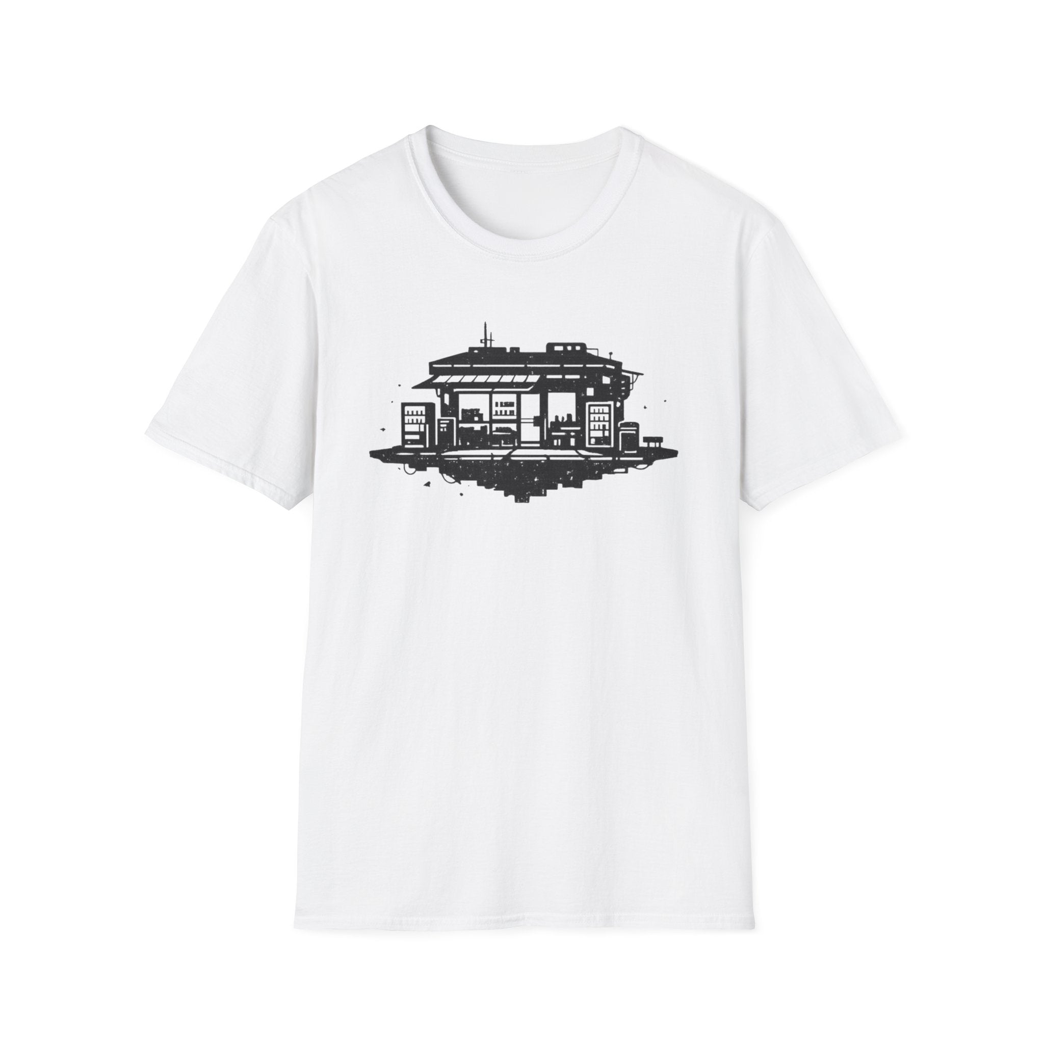 Space "Station" Graphic T‑Shirt
