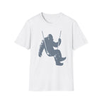 Swinger Bigfoot T-Shirt - Playful Sasquatch On A Swing Graphic Tee