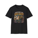 "Surviving Life One Side Quest At A Time" T-Shirt - Retro Gamers RPG Adventure Tee