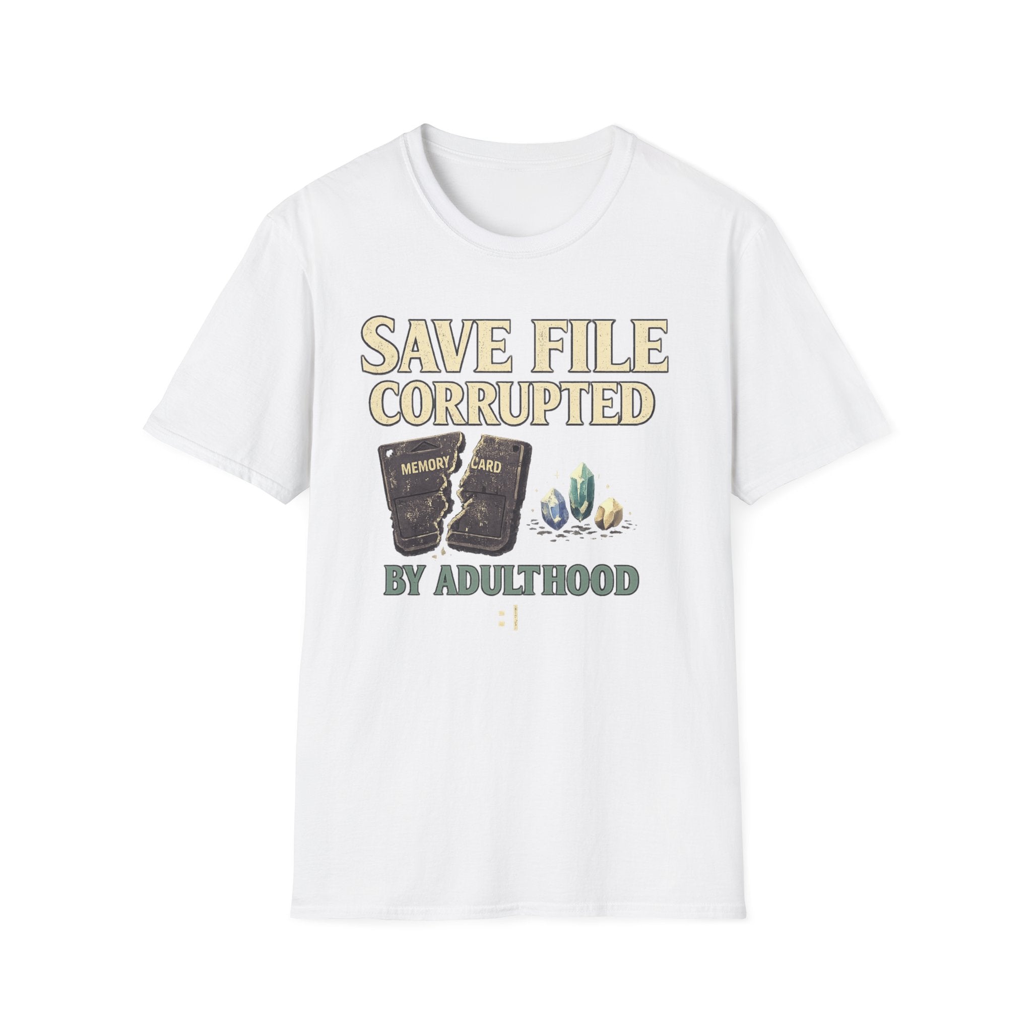 Save File Corrupted by Adulthood T-Shirt