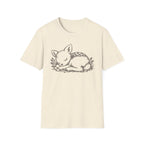Cute Sleeping Deer Graphic T-Shirt