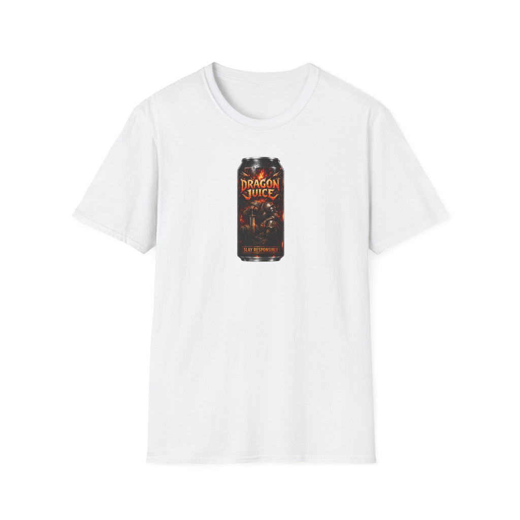 Dragon Juice Can 'Slay Responsibly' Graphic T-Shirt
