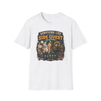 "Surviving Life One Side Quest At A Time" T-Shirt - Retro Gamers RPG Adventure Tee