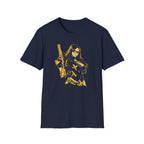 Comic Girl - Noir Femme Illustration T-Shirt