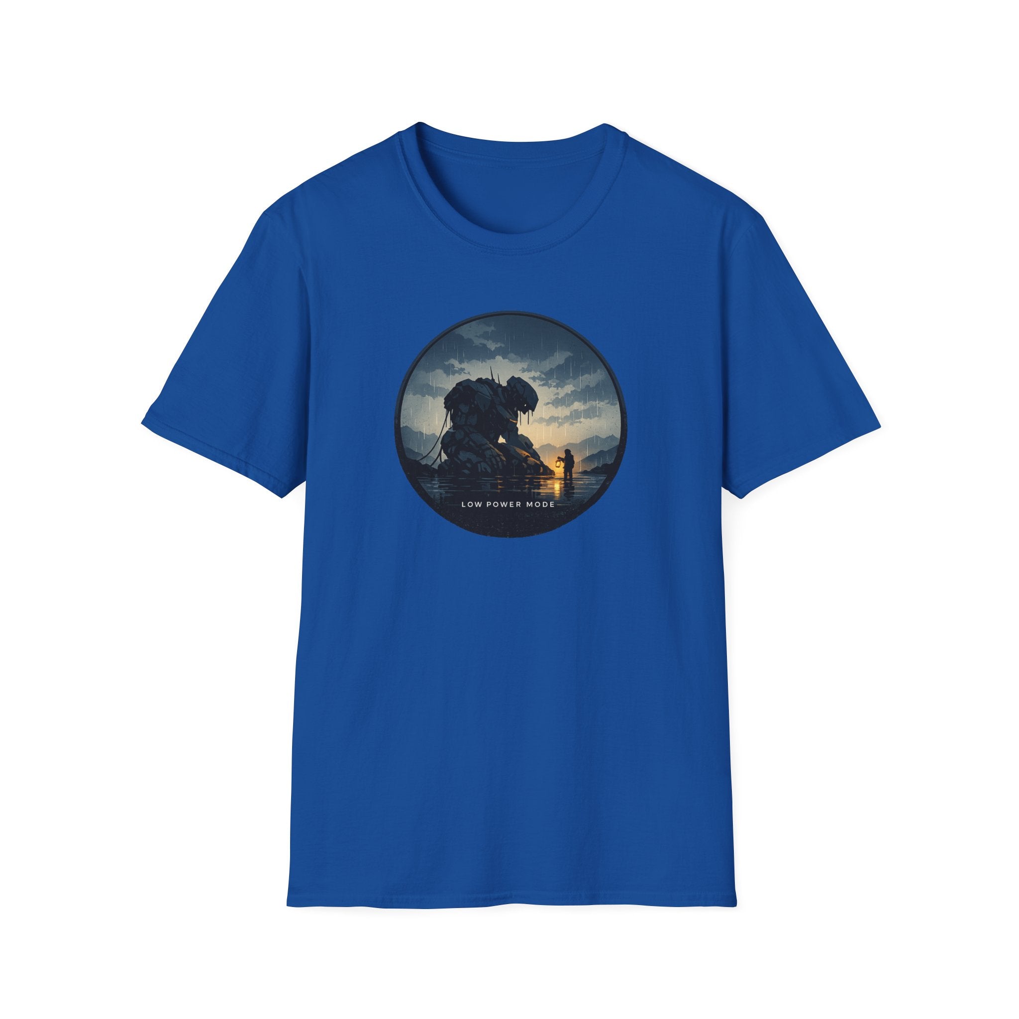 'Low Power Mode' T-Shirt — Sunset Illustration Tee