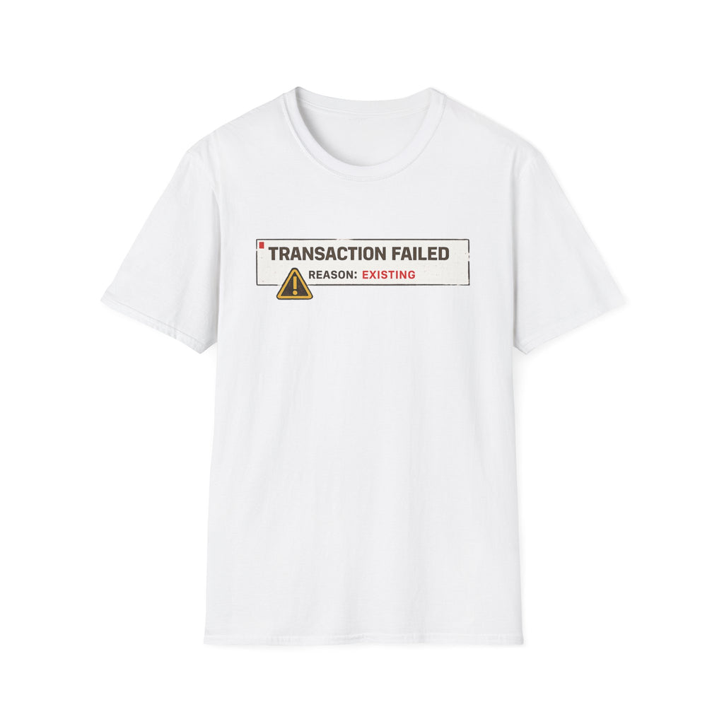 Transaction Failed, Reason: Existing T-Shirt