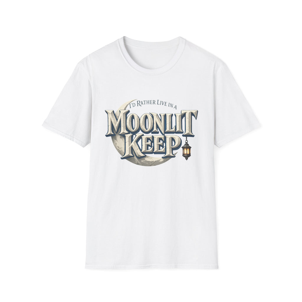 I'd Rather Live in a Moonlit Keep Fantasy Night Tee