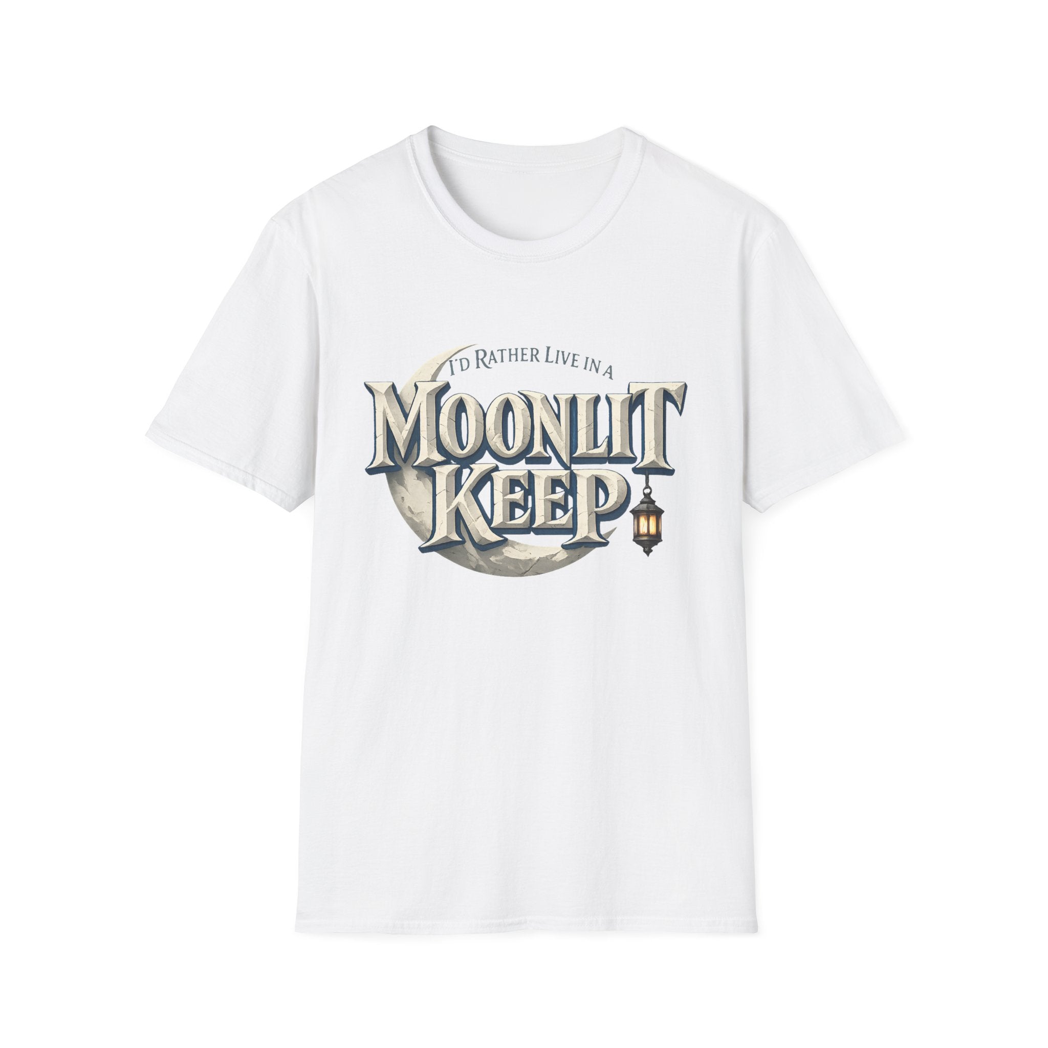 I'd Rather Live in a Moonlit Keep Fantasy Night Tee