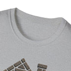 Stone Tavern Cottage T‑Shirt — Cozy Stone Pub Illustration Tee