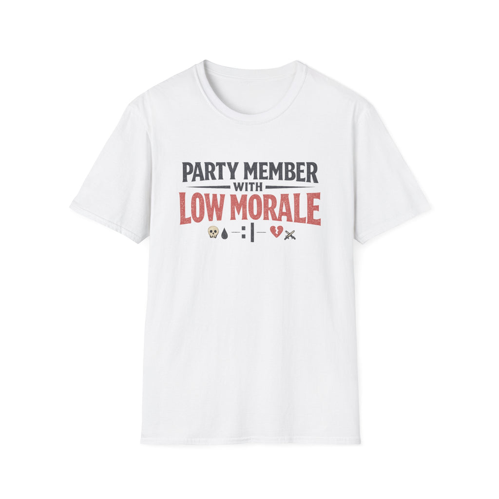 Low Morale RPG Gamer T-Shirt