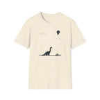 Dinosaur Kite T‑Shirt - Cute Story Book Fairy Tale Tee