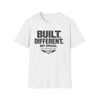 Built Different T‑Shirt - Graphic Tee for Confident, Humorous Style