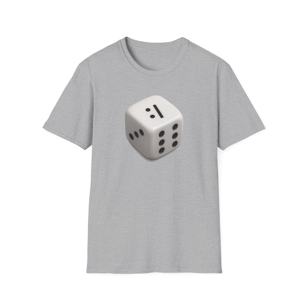 3D D6 :| Emoji T-Shirt