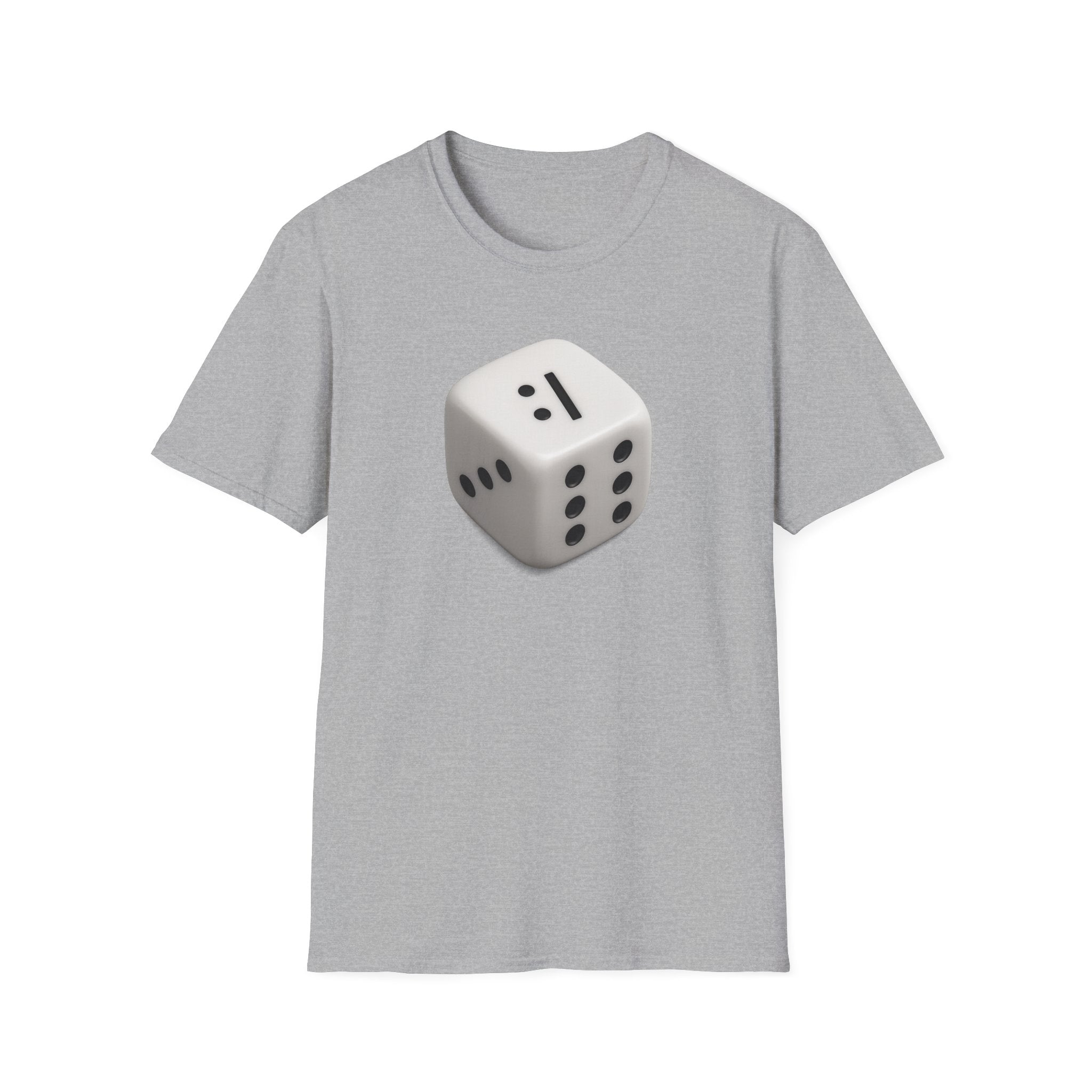 3D D6 :| Emoji T-Shirt