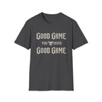 Good Game You Cheated T-Shirt - Funny Gamer Skull Retro Tee