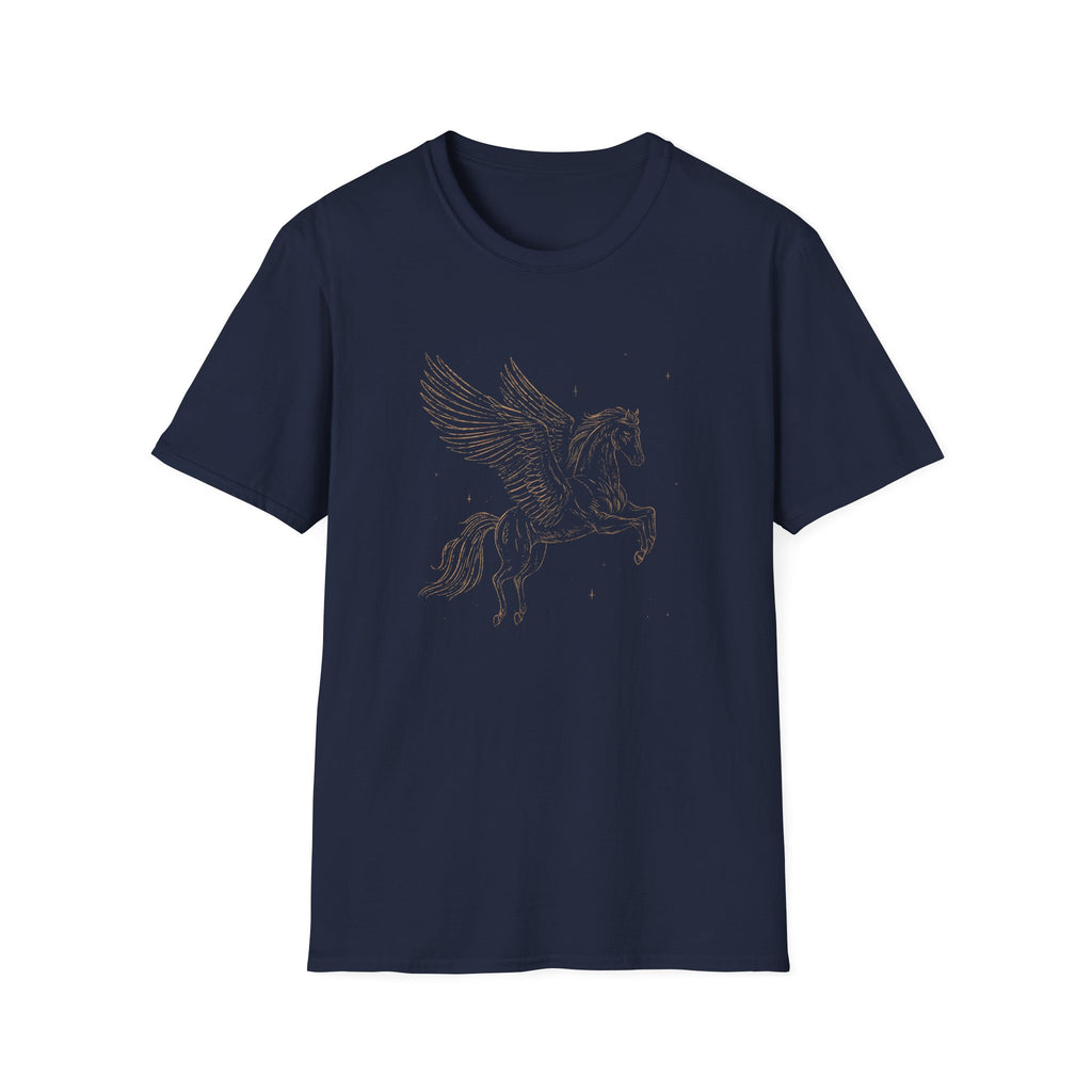 Pegasus Graphic T-Shirt — Vintage Winged Horse Tee