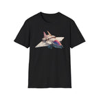 Space Bomber Graphic T‑Shirt - Vintage Rocketship Tee