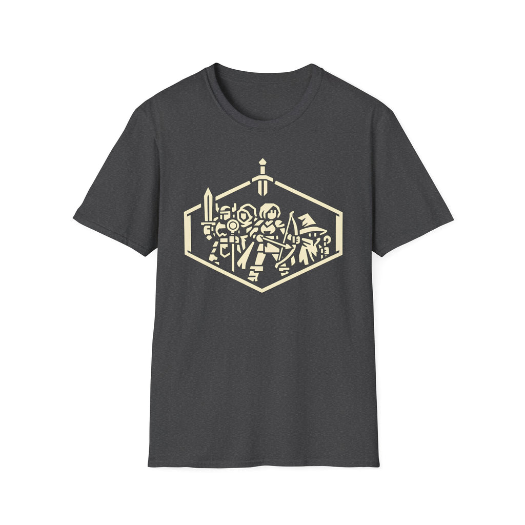 RPG Party T‑Shirt - Retro Dungeon Adventurers Graphic Tee