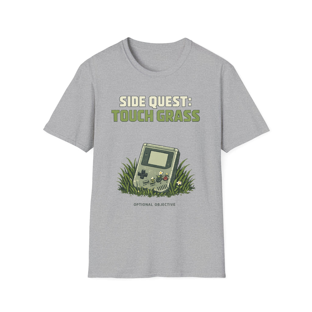 "Side Quest: Touch Grass" Graphic T-Shirt