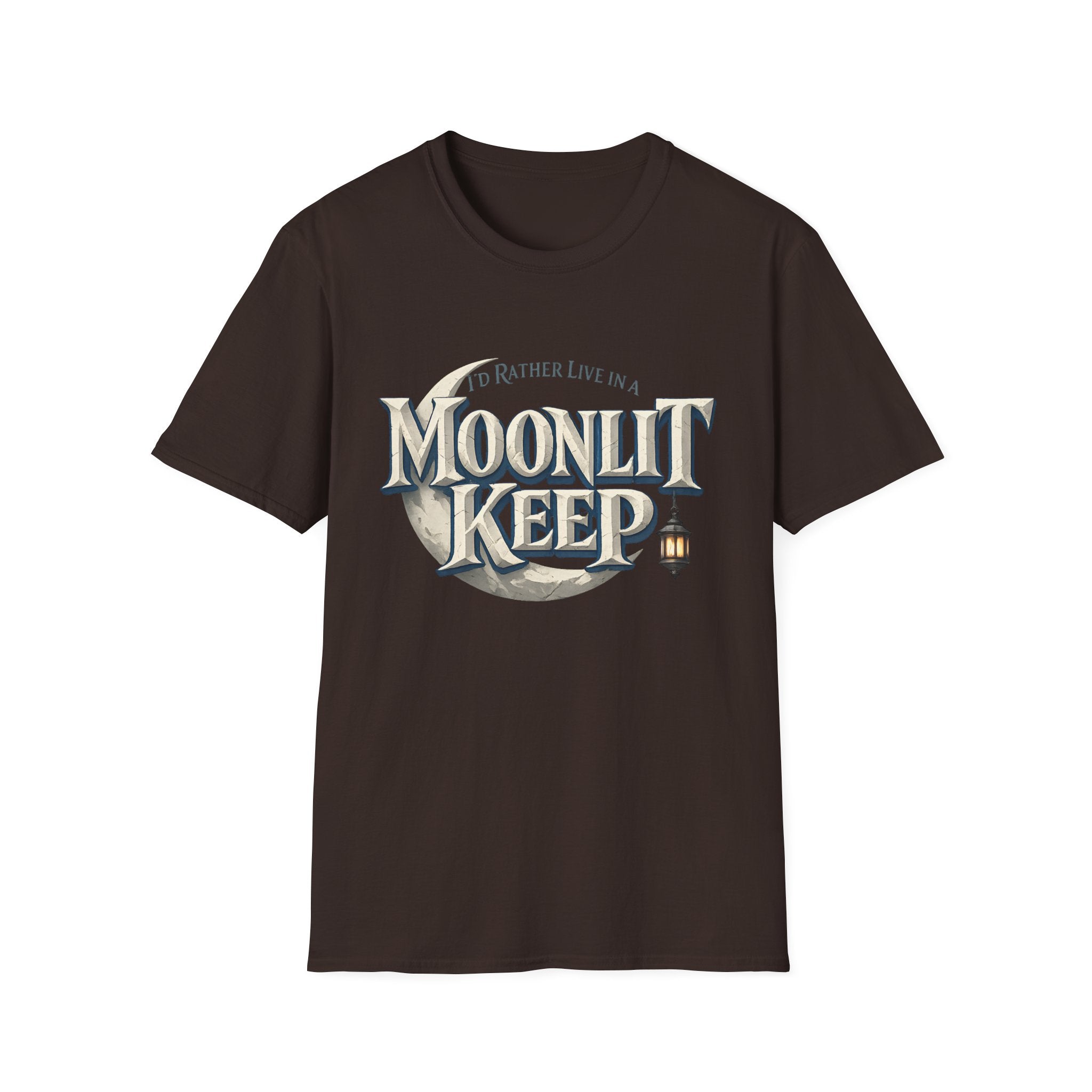 I'd Rather Live in a Moonlit Keep Fantasy Night Tee