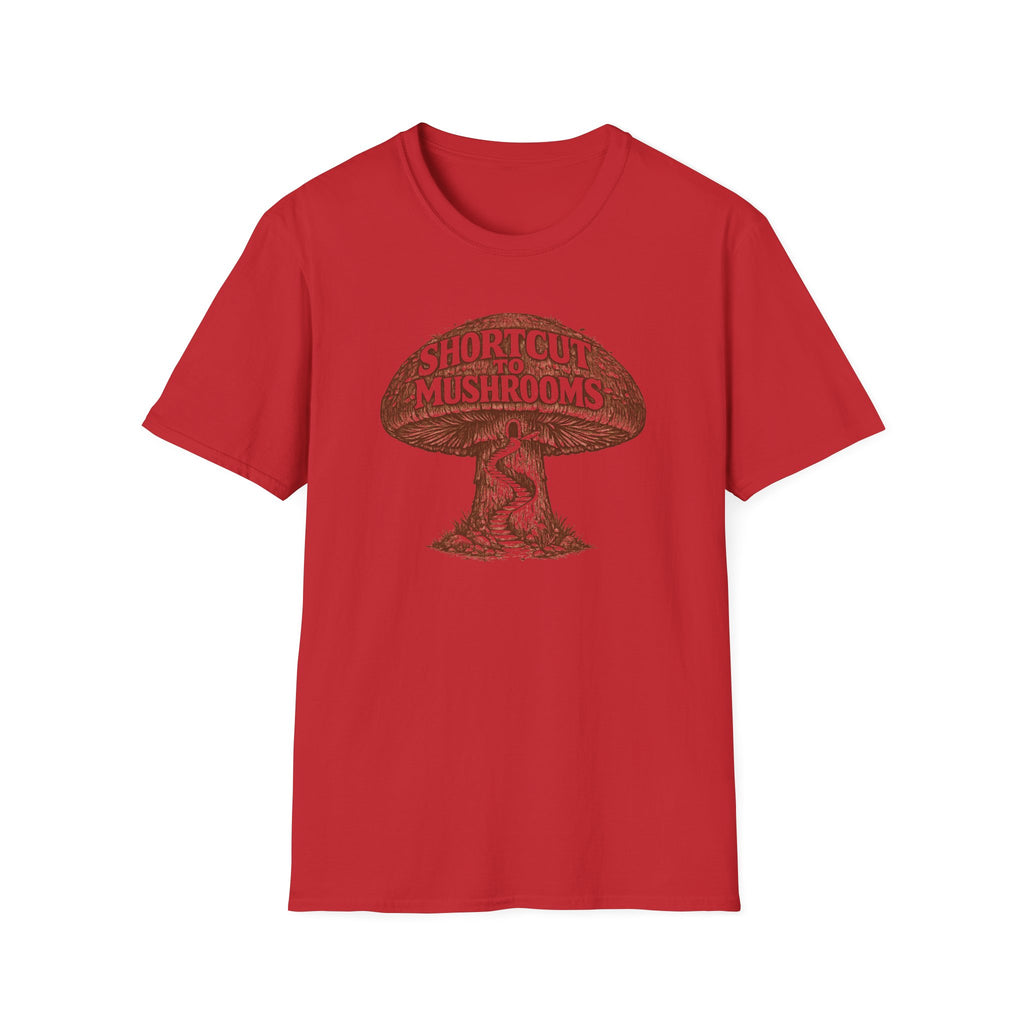 Shortcut to Mushrooms Graphic T-Shirt
