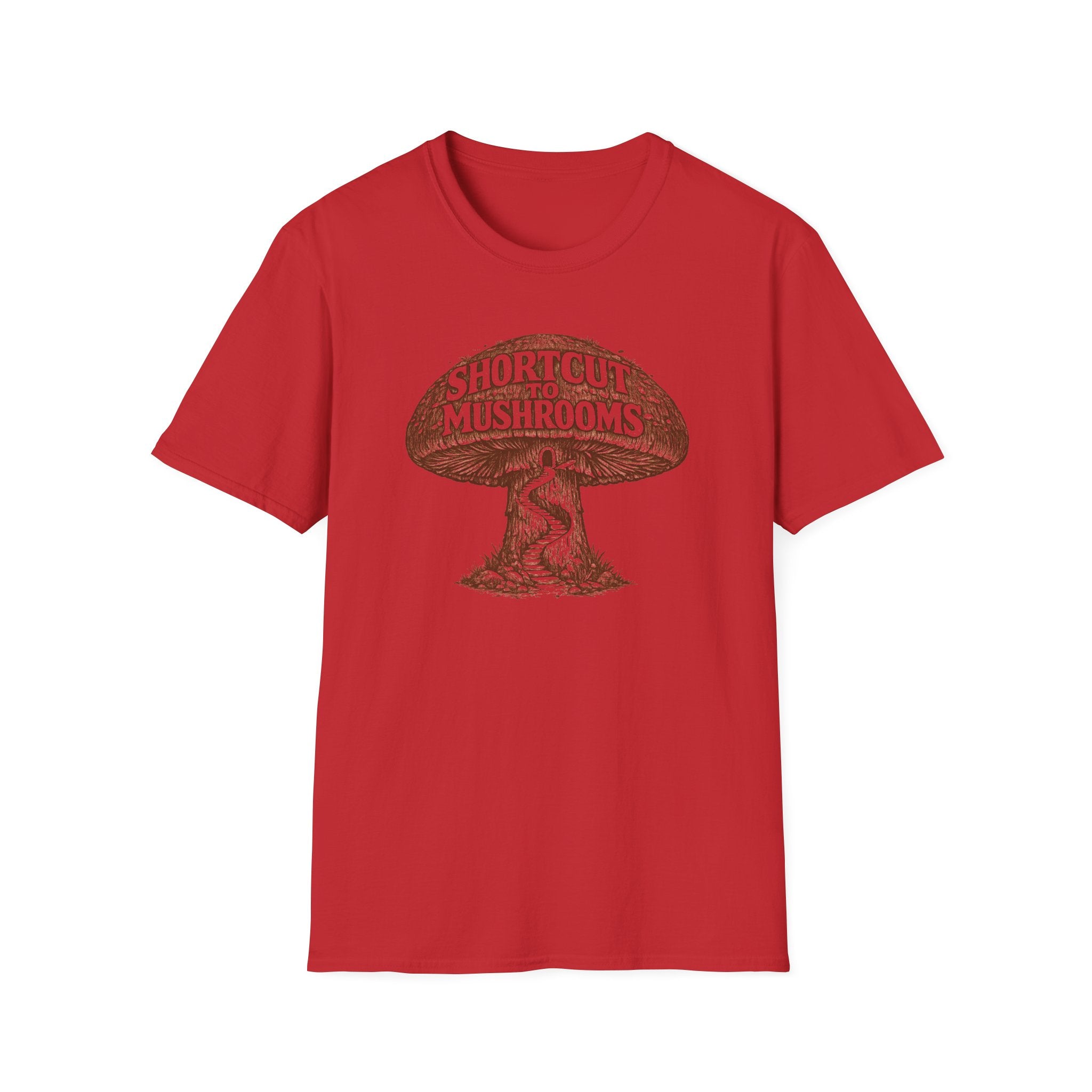 Shortcut to Mushrooms Graphic T-Shirt