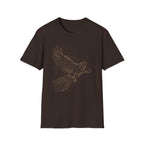 Rising Eagle Graphic T‑Shirt — Vintage Bronze Bird Tee