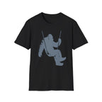 Swinger Bigfoot T-Shirt - Playful Sasquatch On A Swing Graphic Tee