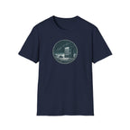 Space Vending Graphic T-Shirt - Stellar Rest Stop Design