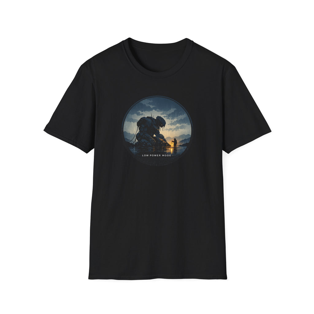 'Low Power Mode' T-Shirt — Sunset Illustration Tee
