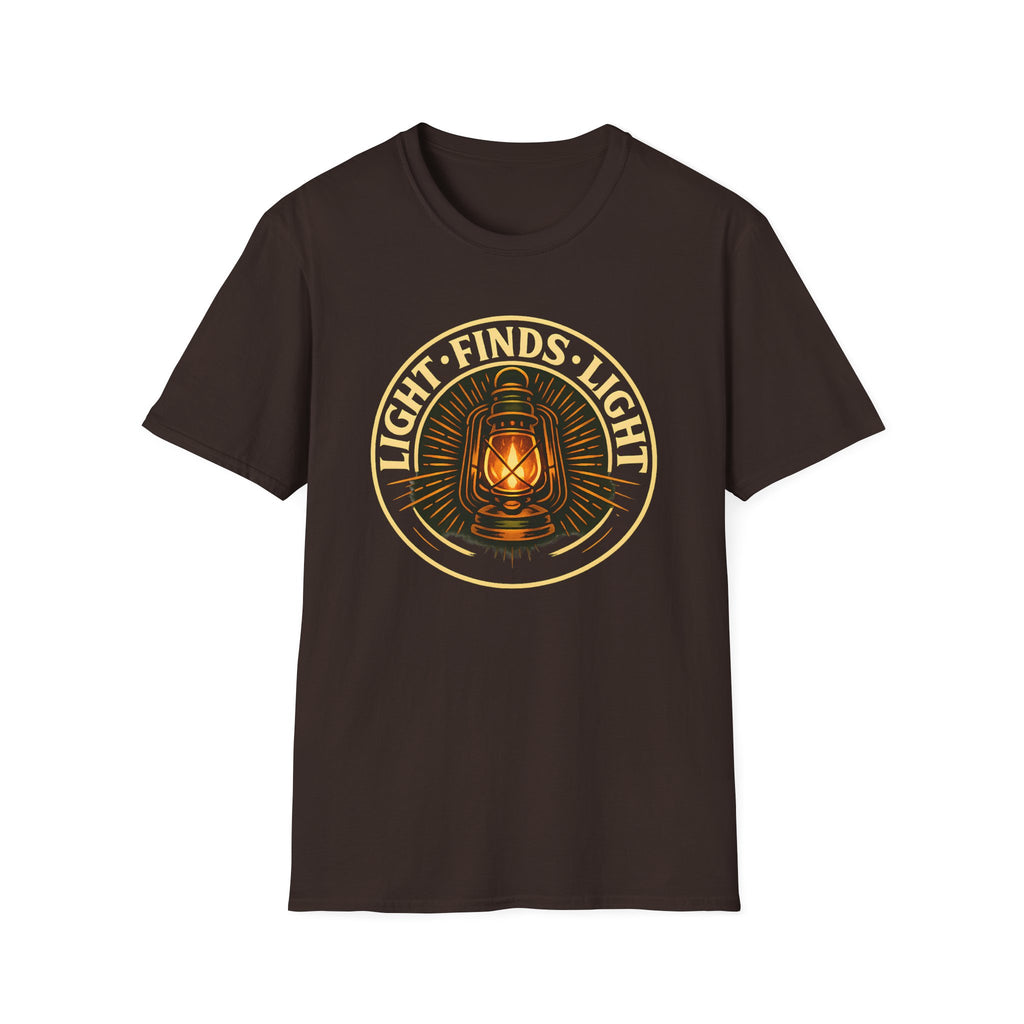 "Light Finds Light" Lantern Graphic T-Shirt