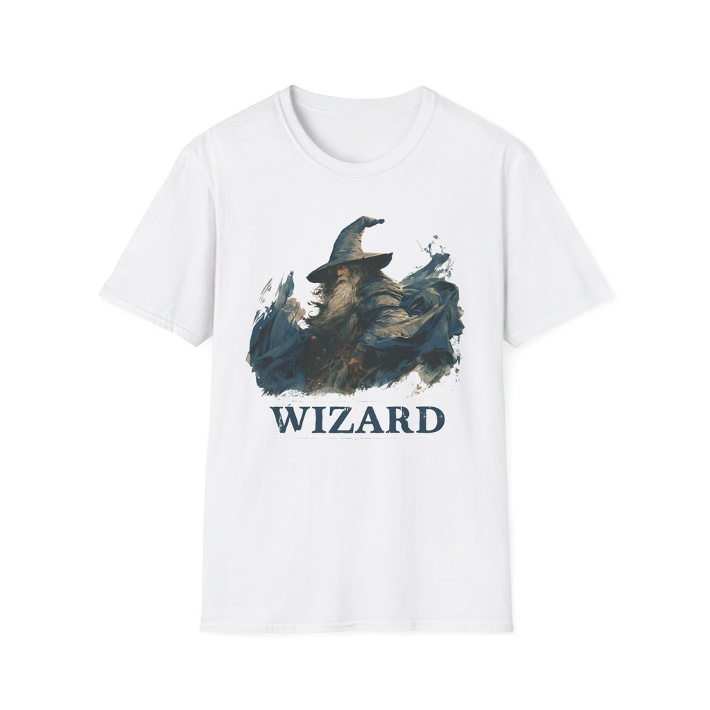 Wizard Graphic T-Shirt - Mystical Mage Illustration Tee
