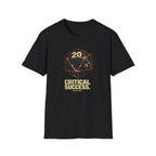 Critical Success D20 'About Time' T-Shirt - Vintage Dice RPG Tee