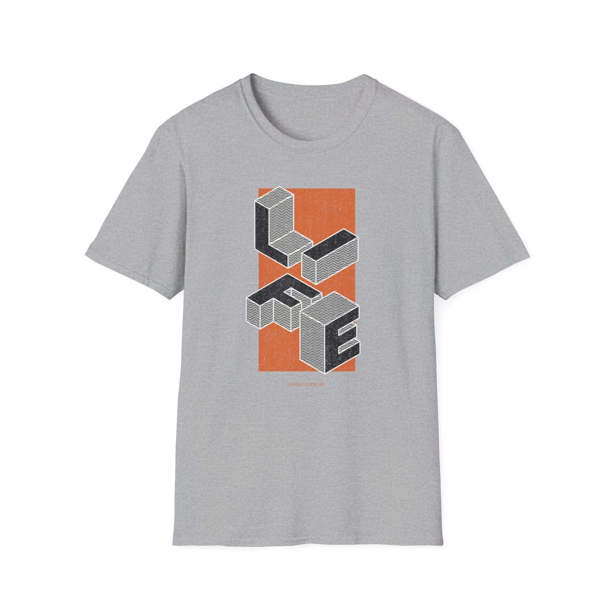 Vintage 'Life' Optical Illusion T-Shirt