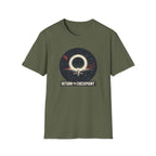 'Return to Checkpoint' T‑Shirt — Retro Space Arcade Graphic Tee