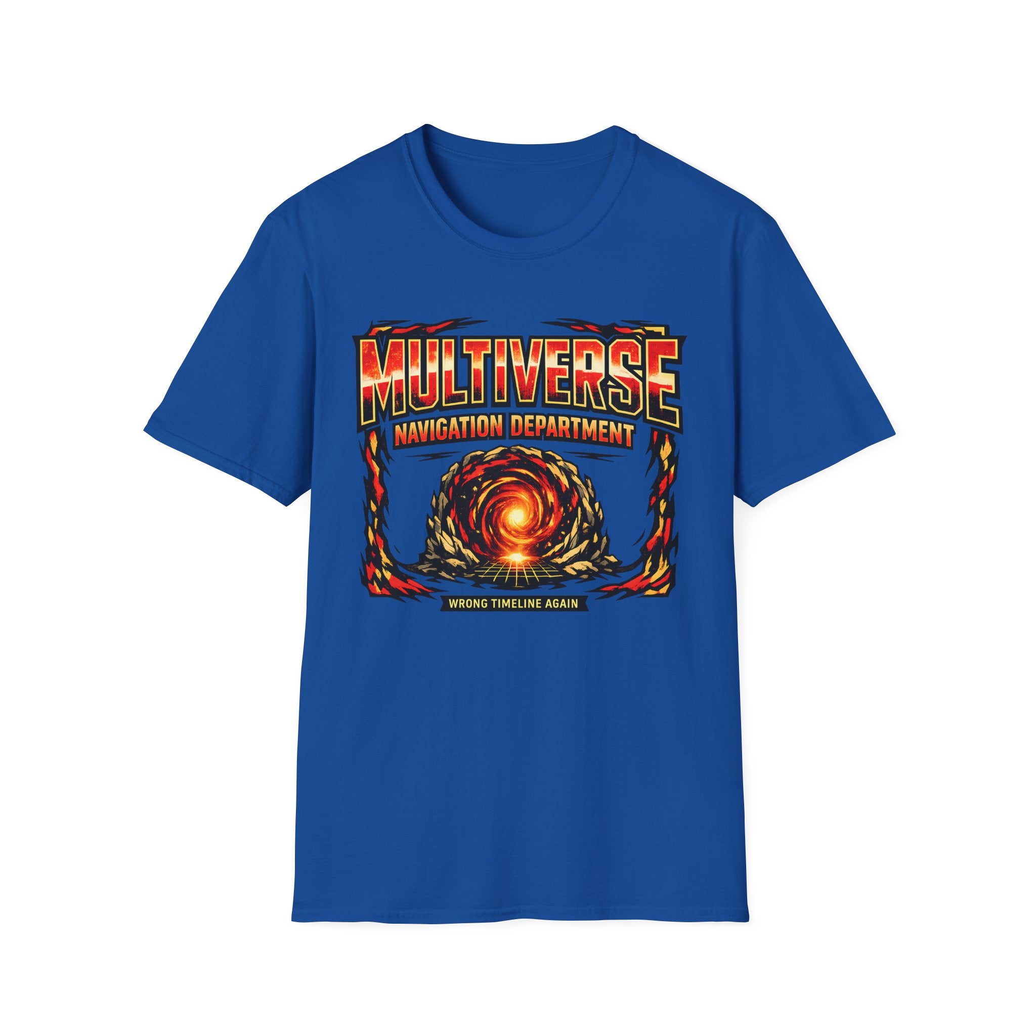 Multiverse Navigation Department T-Shirt - Sci‑Fi Portal Graphic Tee