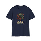 Critical Success D20 'About Time' T-Shirt - Vintage Dice RPG Tee