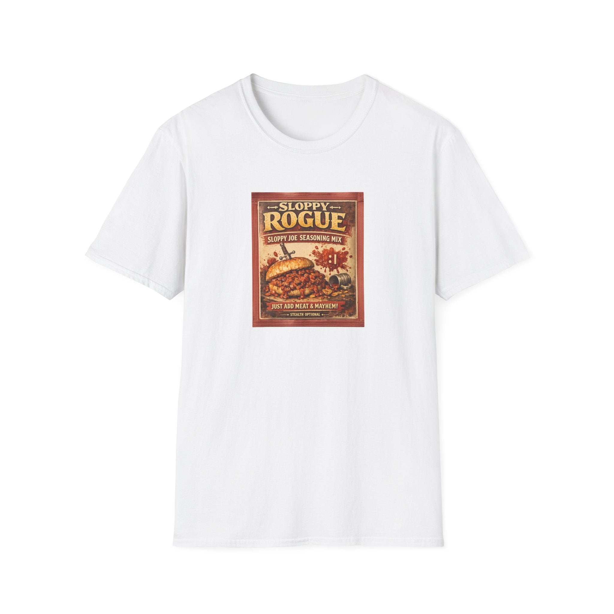 Sloppy Rogue BBQ Graphic T-Shirt - Vintage Sloppy Joe Seasoning