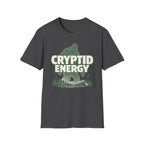 Cryptid Energy Bigfoot Forest Graphic T-Shirt