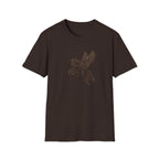 Pegasus Line Art T-Shirt — Minimal Winged Horse Graphic Tee