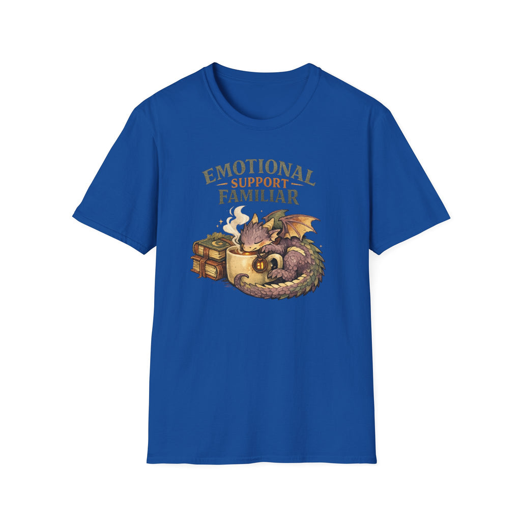 Emotional Support Familiar Cute Sleeping Dragon T-Shirt