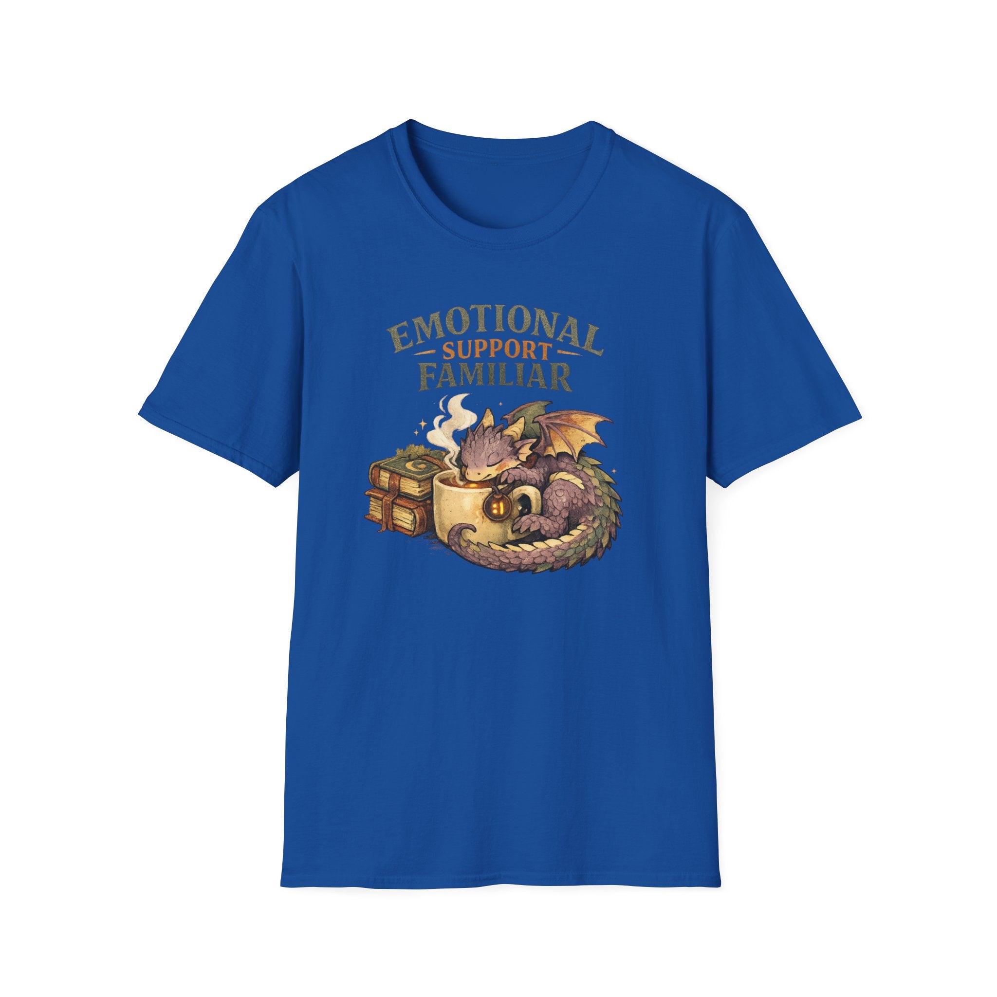 Emotional Support Familiar Cute Sleeping Dragon T-Shirt