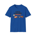 Local Game Shop Regular T‑Shirt — Gamer D20, Loyalty Card & Game Night Design